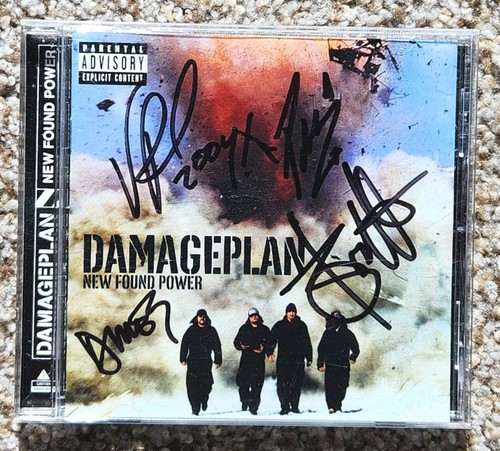 Autographed damageplan new - autographed,