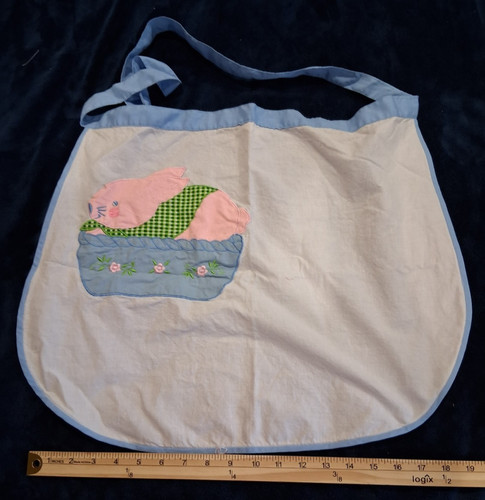 Vintage 1950s half - half, apron