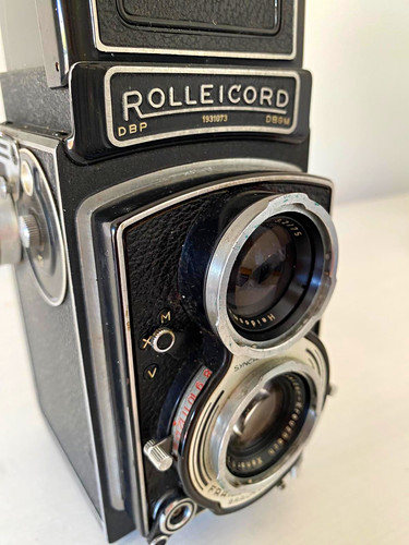 Rolleicord black case - vb, w/