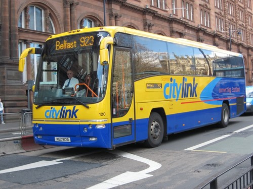 Ulsterbus 120 kez9120 6x4 - ulsterbus,