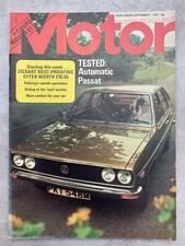 Motor Magazine - 7 September