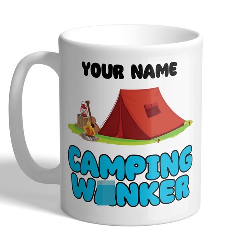 Personalised camping w nker - -,