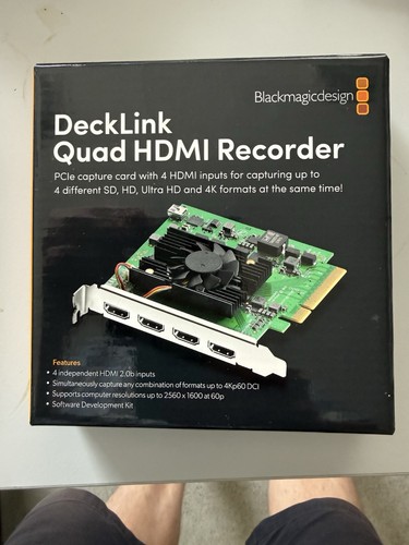 Blackmagic decklink quad hdmi - blackmagic,