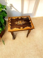 Sorrento inlaid music table