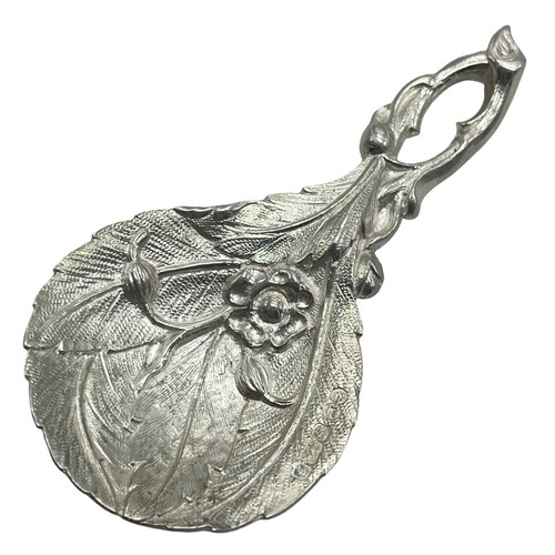 Naturalistic silver caddy - a,