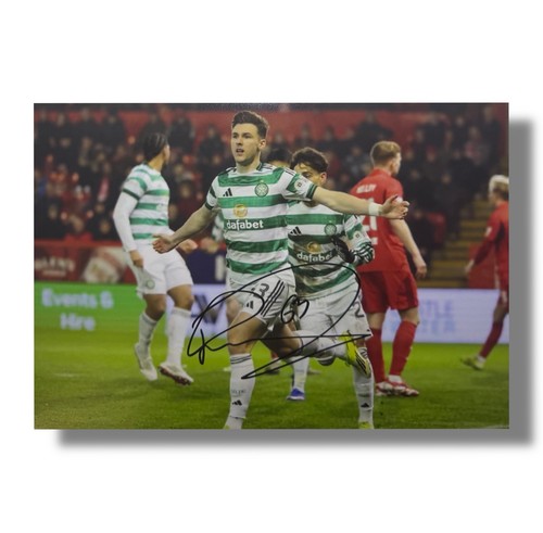 Signed tierney celtic photo - signed,
