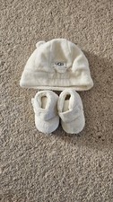 Baby UGG Booties and Hat