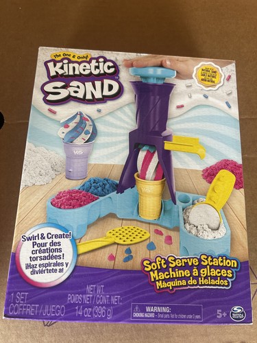 Kinetic sand soft serve - kinetic,