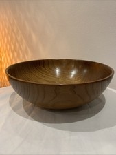Hand turned laburnum wooden - hand-turned,
