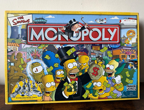 The simpsons monopoly 2003 - the,