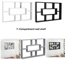 Stylish Space Saving Floating Wall Shelves Bookshelf Storage Unit Display Shelf 