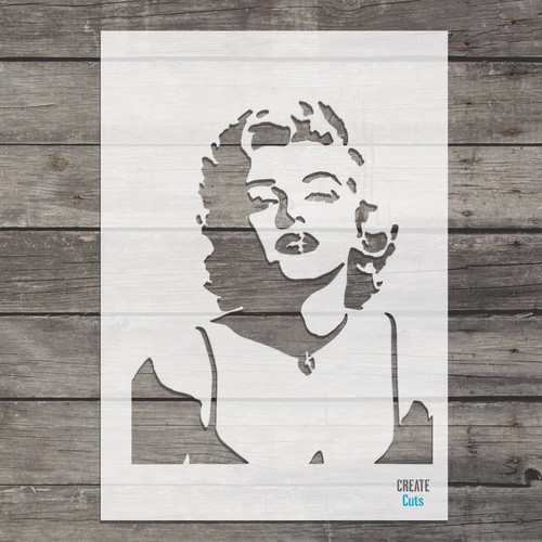 Marilyn monroe stencil - marilyn,