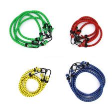 3 x 1M Bungee Cord With Hooks
