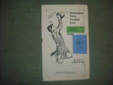 IMMINGHAM TOWN  V  RUSTON BUCYRUS  (LLC 2ND ROUND TIE)  20-11-71