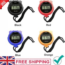 New Digital Waterproof Handheld Sports Stopwatch Stop Watch Timer Alarm Counter