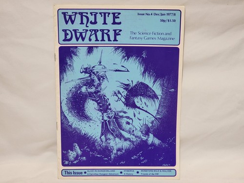 White dwarf magazine issue - magazine, no