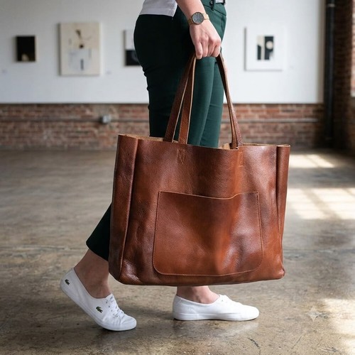 Handmade full grain leather - full,