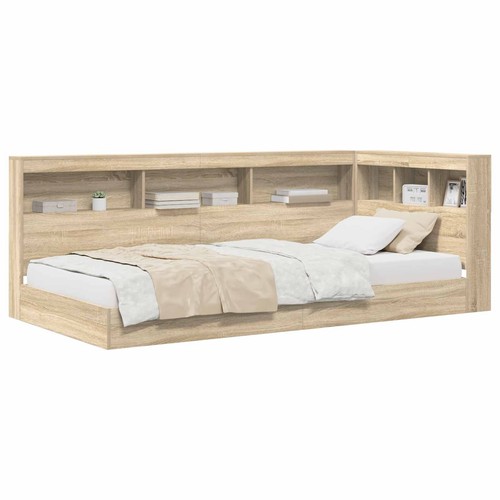 Bookcase bed with - bed, headboard