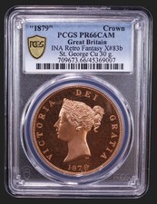 1879 Great Britain Crown INA