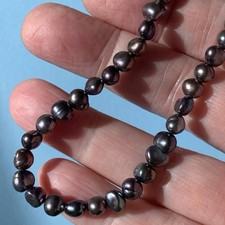 Horona Blue pearl Bracelet Elastic (h)