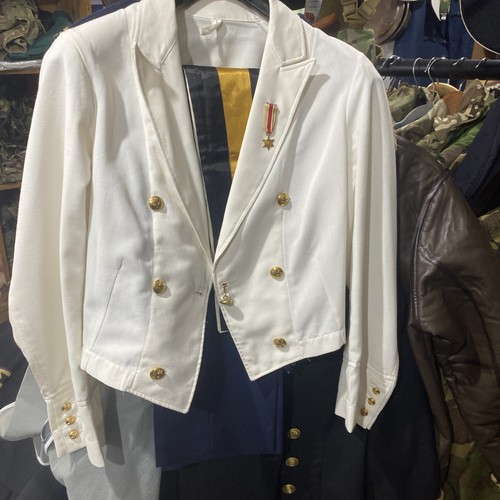 No8 white mess dress uniform - white, dress-uniform