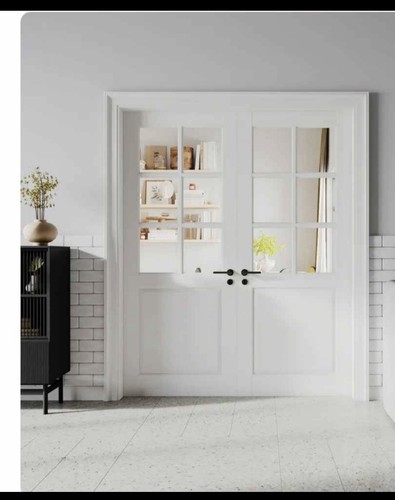 White modern double - white, interior