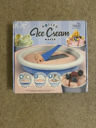 Rolled ice cream - rolled, maker