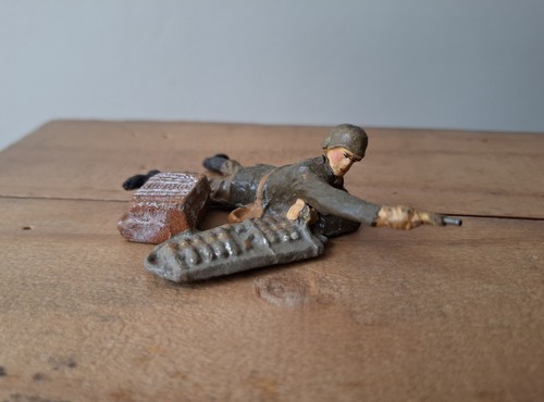 Elastolin german anti tank - elastolin, anti-tank