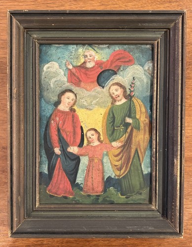 19th century retablo religious - 19th,