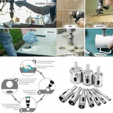 10 Pieces High Speed Steel Diamond Granite Ceramics Tiles Marble