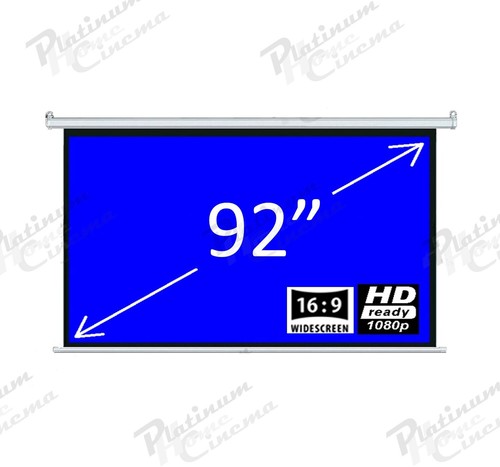 Electric hd projector - 92",