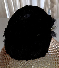 WOMEN HAT ON HEADBAND LACE