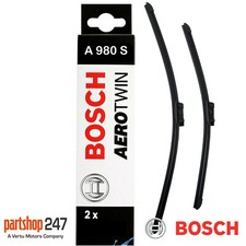 Bosch Front Car Window Windscreen Wiper Blades Aerotwin 600mm+475mm A980S
