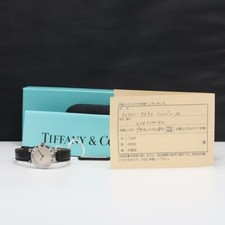 Tiffany & Co Atlas L0640 Warranty/Box Tag Included Silver 925 Watch W/W100