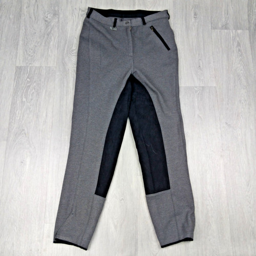 Dublin jodhpurs grey black - jodhpurs,