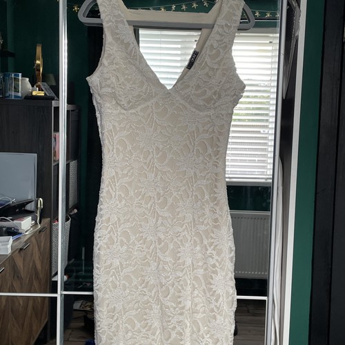 Quiz cream beige sparkly - quiz, lace