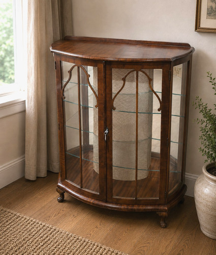 Vintage 1930s art deco walnut - deco,