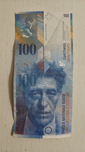 100 swiss francs series - 8,