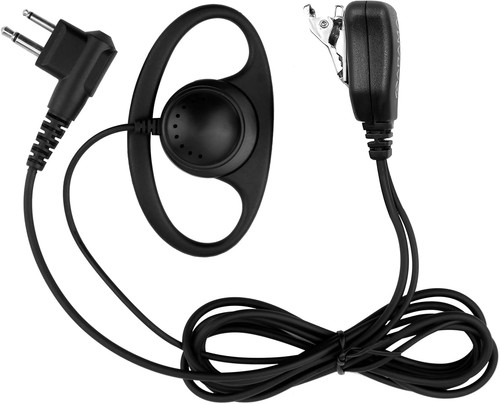 Pin radio earpiece - earpiece, for