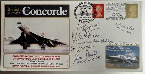 Concorde commemorative cover