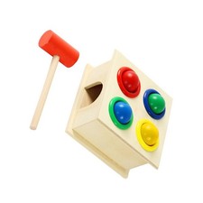 .Wooden Ball Hammer Toy Early