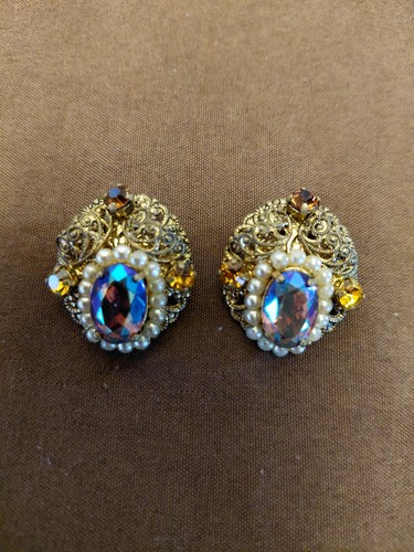 Vintage earrings west germany - vintage,