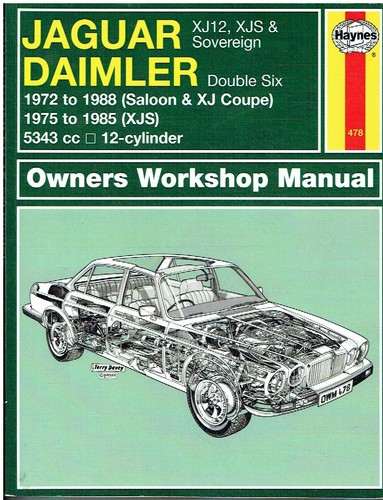 Jaguar xj12 saloon coupe s - jaguar,