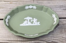 Wedgewood Jasperware Green Sweet Dish