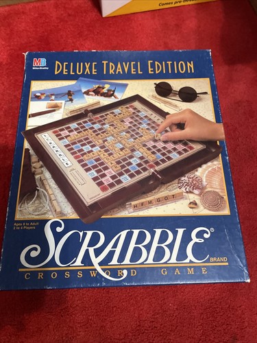 Scrabble deluxe travel edition - travel,