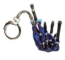Scottish Bagpipes Keyring -