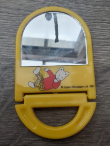 Vintage rupert bear mirror - rupert,