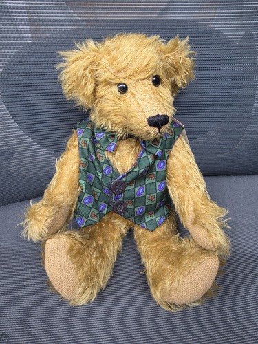 Handmade artist teddy bear - artist, by