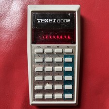 Vintage TEXET Calculator