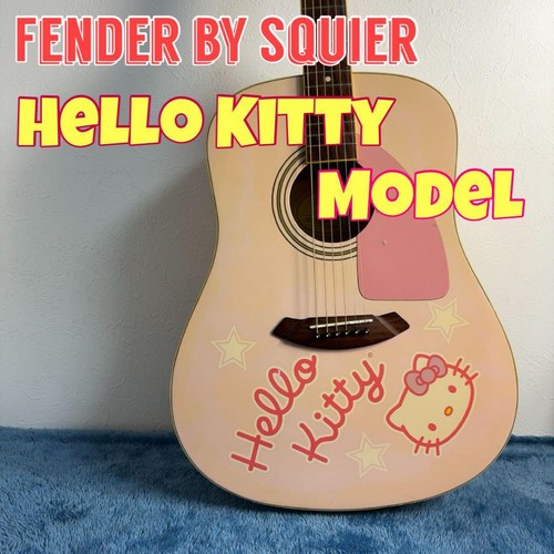 Squier fender hello kitty - by,